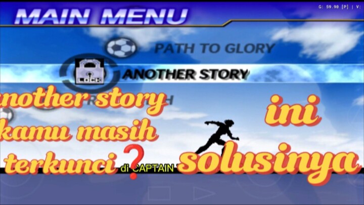 Cara buka "ANOTHER PATCH" di CAPTAIN TSUBASA PS2