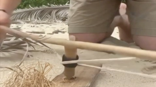 🔥《孤岛生存日志：我终于点着火了！》