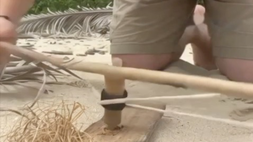 🔥《孤岛生存日志：我终于点着火了！》