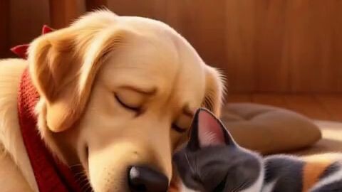 The Dog and the Cat scene
