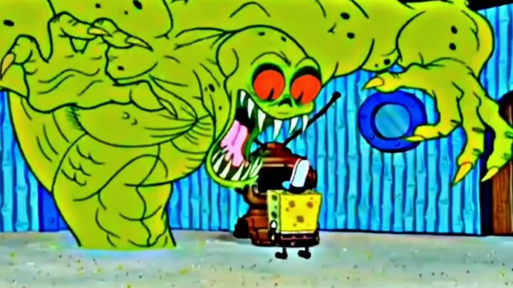 Sepertinya belum ada yang menonton SpongeBob yang begitu menakutkan, ya.