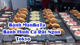 Ẩm Thực Nhật Bản Bánh Manbuta Bánh Hình Cá Rất Đẹp Và Ngon Tại Tokyo