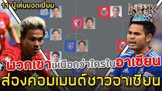 ส่องคอมเมนต์ชาวอาเซียน-หลัง‘ชนาธิป’ และ ‘ธีราทร’ได้ติด 11 ผู้เล่นยอดเยี่ยมของเจลีกในนัดที่ 20