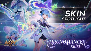 Krixi Chronomancer Skin Spotlight - Garena AOV (Arena of Valor)