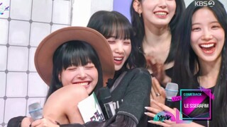 انتهى الانتظار! مقابلة عودة الأختين Eunchae وLESSERAFIM على Music Bank!