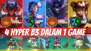 4 HYPER , B3 ALL HERO , DALAM 1 GAME ?? TUTORIAL GAMEPLAY PRINCE PAKE COMMANDER WANWAN 1