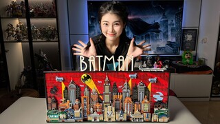 Lukisan gantung yang dipersonalisasi! Penggemar berat akan kalah! LEGO 76271 Cakrawala Kota Gotham