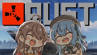 【RUST】最恐二人でミリタリートンネル完全初見攻略！？【ホロライブ/夏色まつり】