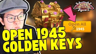 BUKA 1945 GOLDEN KEYS + EXPERTISE 3 COMMANDER!! Rise Of Kingdoms ROK Indonesia