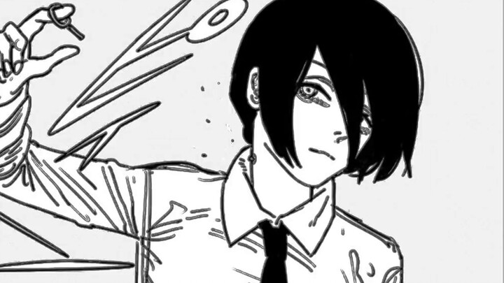 [ Chainsaw Man ] Four years ago, Chainsaw Man was so good in five subjects (I’m sorry for the bad vi