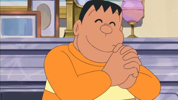 Fat Tiger and Suneo turned into pigs# Doraemon