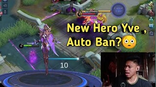 Yve Gameplay - New Hero On Mobile Legends - Reaction- (MLBB)