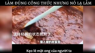 làm đúng công thức nhưng nó lạ lắm