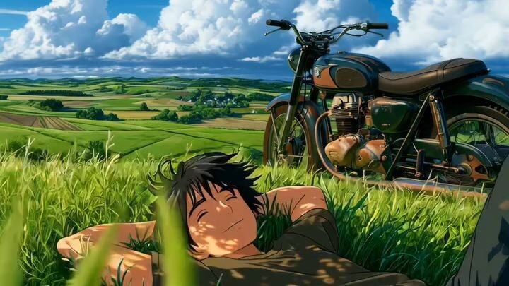 Amidst The Wind and The Green Fields, He Found Freedom
