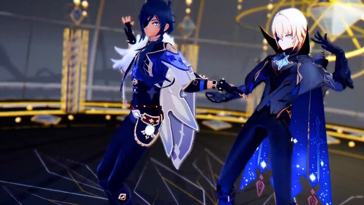 [Genshin Impact MMD][Shiyu/Kanria Team]Dangerous party, but Dyne and Kaia♥