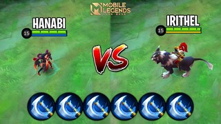 Hanabi Revamp Vs Irithel, Siapa Marksman Paling Sakit?