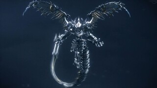 Absolute Wolf Heart Destroys Dragon Wolf! A combination of a dragon and a silver wolf, in the Heart 