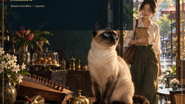 Caturday พิเศษ, คาเฟ่แมวสยาม - กริ๊งเดียวก็ปิ๊งใจ