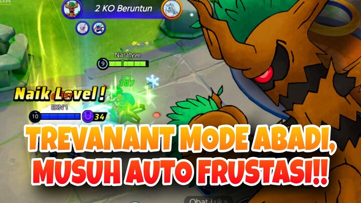 TREVANANT MODE ABADI, MUSUH AUTO FRUSTASI! - Pokemon Unite Moments