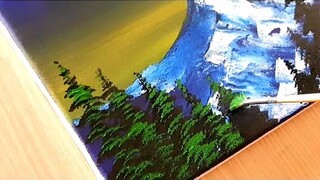 KING ART    THE MOUNTAIN WITH GOLDEN LIGHT   N  176