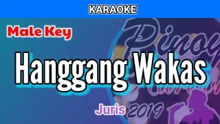 Hanggang Wakas by Juris (Karaoke : Male Key)