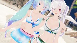 Swimsuit Wee Yin & Hatsune Miku fairy is coming. In summer, of course you have to go to the beach to