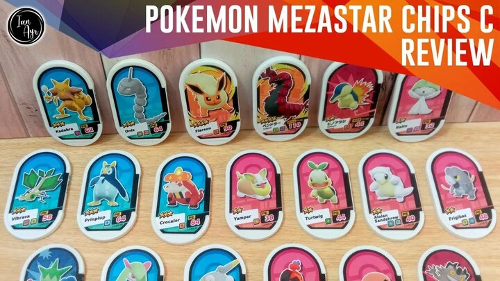 [ GACHA ] Pokemon ポケモン Mezastar Chips C Pikachu ピカチュウ Charizard リザードン Mew ミュウ Collection Merchandise