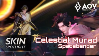 AOV SKIN BARU MURAD CELESTIAL SPACEBENDER | ARENA OF VALOR | LiênQuân | ROV | 傳說對決