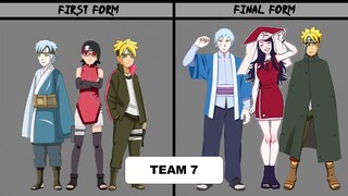 Naruto and Boruto Characters Evolution🔥