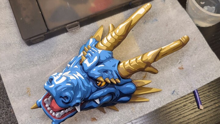 Second dimension painted faucet production