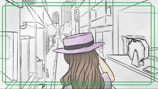 『Speed-up Drawing』Street Background