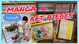 MANGA COLLECTION NI PAPA | PRICELESS ART PIECES | Filipino Japanese Family | just Vi