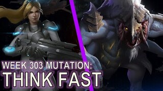 Base Race vs Amon?? | Starcraft II: Think Fast