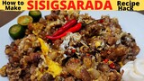 SISIGSARADA Recipe Hack | Makati Famous Jolly Jeep Sisig | Street Food