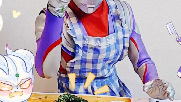 [Ultraman Tiga] Fragmen kehidupan santai Pak Tua Jia bocor! Anda tidak perlu keluar untuk memasak ma