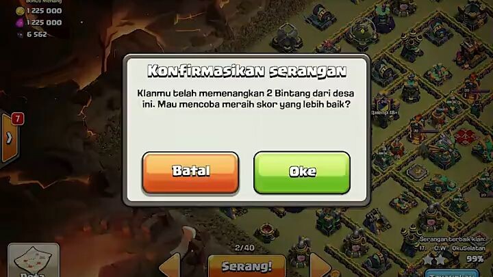 Mari kita bermain clash of clans lagi guys