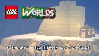 Legendary 1x2 Slope Brick Location Guide - LEGO Worlds