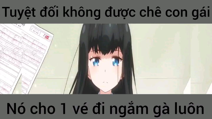 Tuyệt đối không được chê con gái