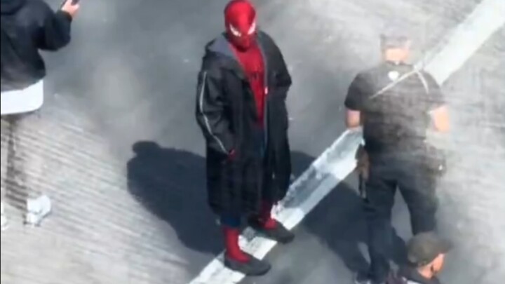 All new pictures, a collection of the latest shots from the set of Spider-Man: A Brand New Day