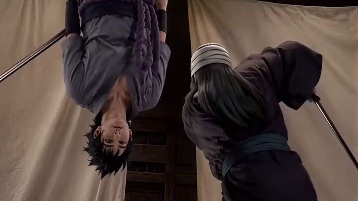 When Sasuke enters the five kage summit 🥶🥶   Ultra realistic version #naruto #