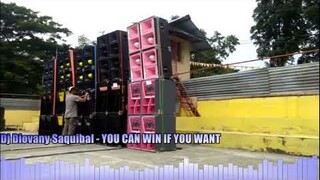 Dj Diovany Saquibal - YOU CAN WIN IF YOU WANT