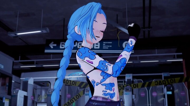 [LOL Animation] Jinx: It's so exciting to run away after the fight