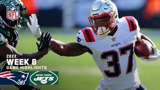 New England Patriots vs. New York Jets | 2022 Week 8 Game Highlights