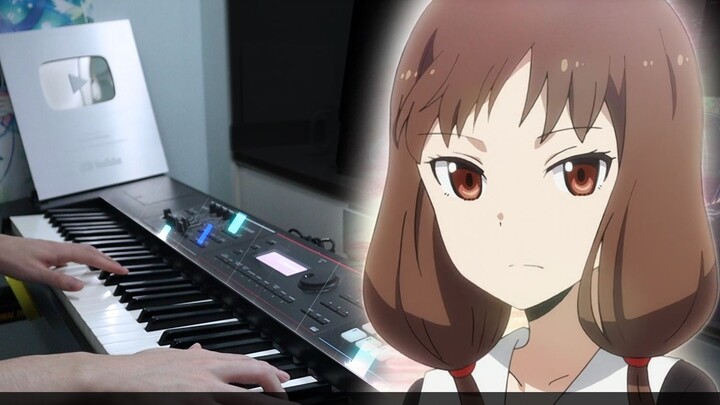 [Halcyon Piano] Nona Kaguya ingin aku mengaku? Sampul piano "风に风かれて" Musim 2 ED