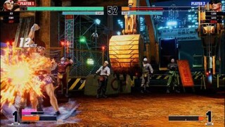 KOF15　チャンピオン　ジョー東　画面端で高速爆裂コンボ　強いジョー復活