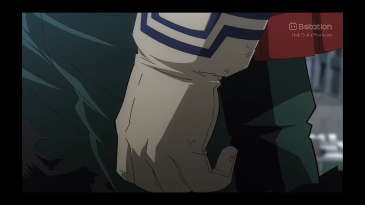 midoriya izuku beraksi