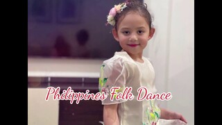 Folk dance Cariñosa Dance || Kids Short Videos || Teaser Dance video by Ariana