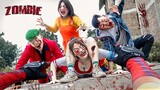 Zombie Escape POV - Crush Rescue Fit #2 || ROX 這男人太狠 面對活屍 一次救四個可愛女僕 (The Walking Dead - Zombieland)