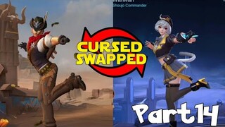 PART 14 ML HEROES SWAPPED ENTRANCE | FUNNY ENTRANCE | CURSED SWAPPED ANIMATIONS | MOBILE LEGENDS WTF