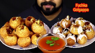 Eating Delicious FUCHKA/ GOLGAPPA/ PANIPURI and Doi FUCHKA ASMR | #LiveToEATT